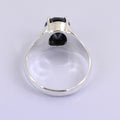 3-6 Ct Black Diamond Solitaire Men's Ring in 925 Sterling Silver - ZeeDiamonds