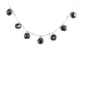 AAA Certified Elegant Black Diamond Chain Necklace, Latest Collection - ZeeDiamonds