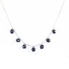 AAA Certified Elegant Black Diamond Chain Necklace, Latest Collection - ZeeDiamonds