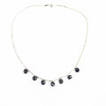 AAA Certified Elegant Black Diamond Chain Necklace, Latest Collection - ZeeDiamonds