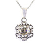 1.50 Ct AAA Certified Off-White Diamond Solitaire Pendant, Ideal For Gift - ZeeDiamonds