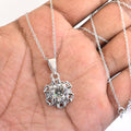 1.50 Ct AAA Certified Off-White Diamond Solitaire Pendant, Ideal For Gift - ZeeDiamonds