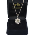 1.50 Ct AAA Certified Off-White Diamond Solitaire Pendant, Ideal For Gift - ZeeDiamonds