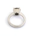 3.50 Ct Round Brilliant Cut Off-White Diamond Solitaire Engagement Ring - ZeeDiamonds