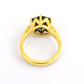 2.50 Ct AAA Certified Black Diamond Solitaire Ring, Great Shine - ZeeDiamonds