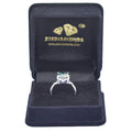 3.15 Ct AAA Certified Blue Diamond Solitaire Ring, Great Brilliance - ZeeDiamonds