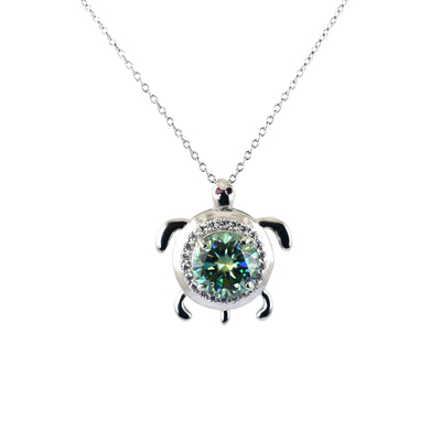 4.3 Certified Gorgeous Blue Diamond Unisex Tortoise Pendant - ZeeDiamonds