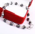 Certified 4mm Black Diamond Bracelet In Silver Wire - Birthday Gift, Mothers Day - ZeeDiamonds