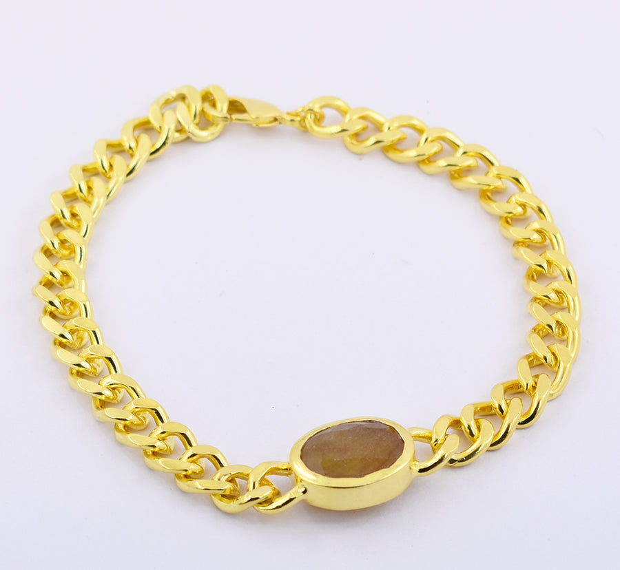 Pukhraj bracelet on sale
