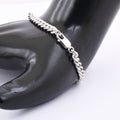 4.00 Ct Oval Shape Black Diamond Fancy Bracelet, For Men's Gift - ZeeDiamonds