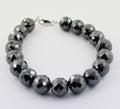 12 mm Certified Black Diamond Bracelet In Sterling Silver - ZeeDiamonds