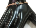 AAA Certified 0.89 Cts Blue Diamond Chain Bracelet,Women's Jewelry - ZeeDiamonds