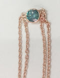 AAA Certified 0.89 Cts Blue Diamond Chain Bracelet,Women's Jewelry - ZeeDiamonds