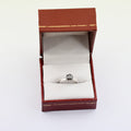 2 Carats Round Cut Black Diamond Solitaire Ring For Women's - ZeeDiamonds