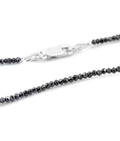 Black Diamonds Bracelet-18 carats.3 mm. 7 inch to 8 inch options.AAA.Certified. - ZeeDiamonds