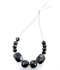 12 Pcs Black Diamond Beads - AAA.Certified.Earth Mined 1.5 Cts-3 Cts - ZeeDiamonds