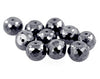 AAA Quality 100% Certified 12 mm Black Diamond Beads, Great Shine 5 Pcs - ZeeDiamonds