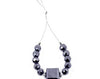 10 Pcs Round Cut Black Diamond Beads & 1 Pcs Cube Bead - ZeeDiamonds