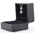 1.5 Ct AAA Certified Black Diamond Pendant Chain Necklace,Pretty Gift! - ZeeDiamonds