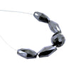 5 Pcs Black Diamond Beads For Making Jewelry 12 +6 mm Diamond - ZeeDiamonds