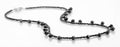 Black Diamond Beads Designer Necklace.Great Shine & Luster! - ZeeDiamonds