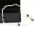 AAA 5mm Certified Black Diamond Chain Bracelet, Women's Jewelry, Birthday Gift - ZeeDiamonds