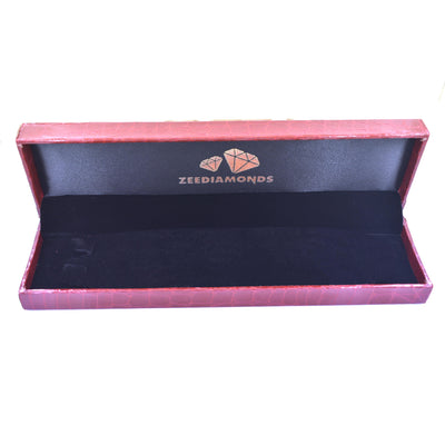 AAA Certified 3-4 mm, Three Row Rough Black Diamond Necklace. Gorgeous Collection & Great Style - ZeeDiamonds