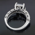 2.50 Ct Certified, Elegant Black Diamond Solitaire Engagement Ring, Latest Design - ZeeDiamonds