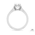 0.29 Ct Charming Round Diamond Solitaire Ring for Women's - ZeeDiamonds