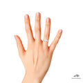 0.29 Ct Charming Round Diamond Solitaire Ring for Women's - ZeeDiamonds