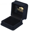 1.50 Ct Designer Black Diamond Solitaire Ring with Accents, Great Ideal For Gift, Excellent Luster - ZeeDiamonds