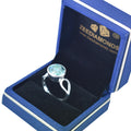 4.50 Ct AAA Certified Beautiful Blue Diamond Solitaire Ring in 925 Silver, Latest Collection and Great Sparkle - ZeeDiamonds