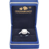 Gorgeous Off White Diamond Engagement Ring in 925 Silver, Great Brilliance & Very Latest Collection ! Ideal For Birthday Gift, 1.25 Ct Certified Diamond! - ZeeDiamonds