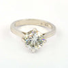 1.80 Ct Very Elegant Off White Diamond Solitaire Ring, Very Elegant & Great Sparkle ! Ideal For Birthday Gift, Certified Diamond! - ZeeDiamonds