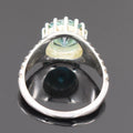Stunning Brilliant Cut Blue Diamond Solitaire Ring in Prong Setting. Men's Design & Great Shine! Gift For Wedding/Birthday! 4.60 Ct Certified - ZeeDiamonds