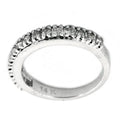Black Diamond with 20 White Accents Band Ring in Sterling Silver For Women's Gift, - ZeeDiamonds