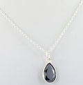 2.78 Ct AAA Certified Black Diamond Pendant Chain Necklace,Gift For Her,Necklace - ZeeDiamonds