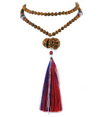 Lord Shiva & Goddess Parvati  Gauri Shankar Rudraksha Necklace - ZeeDiamonds