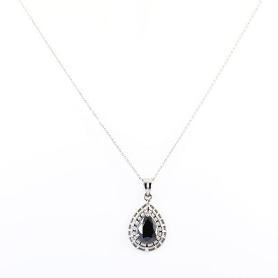 3-5 Ct, AAA Certified Black Diamond Pendant, Great Shine & Luster - ZeeDiamonds