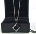 3-5 Ct AAA Certified Black Diamond Pendant, Great Shine & Luster - ZeeDiamonds