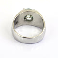 Certified 2.70 Ct Off White Diamond Men's Ring in 925 Silver, Great Design & Fire, Gift For Wedding/Birthday - ZeeDiamonds