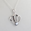 1.50 Cts Certified Black Diamond Pendant in 925 Sterling Silver Beautiful Shine! - ZeeDiamonds