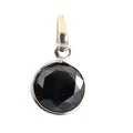 5 Ct, Black Diamond Solitaires Pendant, Earth Mined Certified Diamond - ZeeDiamonds