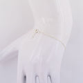 8.5 Ct Certified Black Diamond Beads Silver Chain Bracelet For Women's - ZeeDiamonds