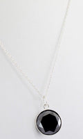 4.50 Ct AAA Certified Black Diamond Pendant Chain Necklace, Elegant Jewelry. - ZeeDiamonds