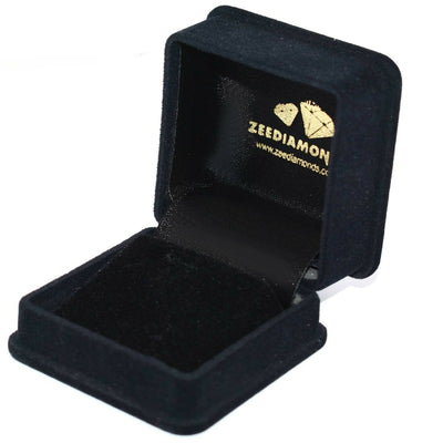 Gorgeous 3.40 Ct Blue Diamond Ring With Diamond Accents, Beautiful Latest Design & Great Sparkle! Ideal For Anniversary Gift, Certified Diamond! - ZeeDiamonds