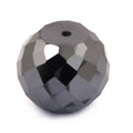 60.20 Ct Round Brilliant Cut Black Diamond Bead 100% Certified - ZeeDiamonds