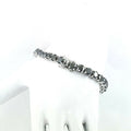 5 mm Black Diamond Tennis Bracelet in 925 Sterling Silver - ZeeDiamonds