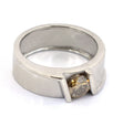 1.25 Ct Certified Champagne Diamond Solitaire Band Ring - ZeeDiamonds