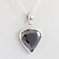 5 Ct Certified Black Diamond Pendant in 925 Sterling Silver - ZeeDiamonds